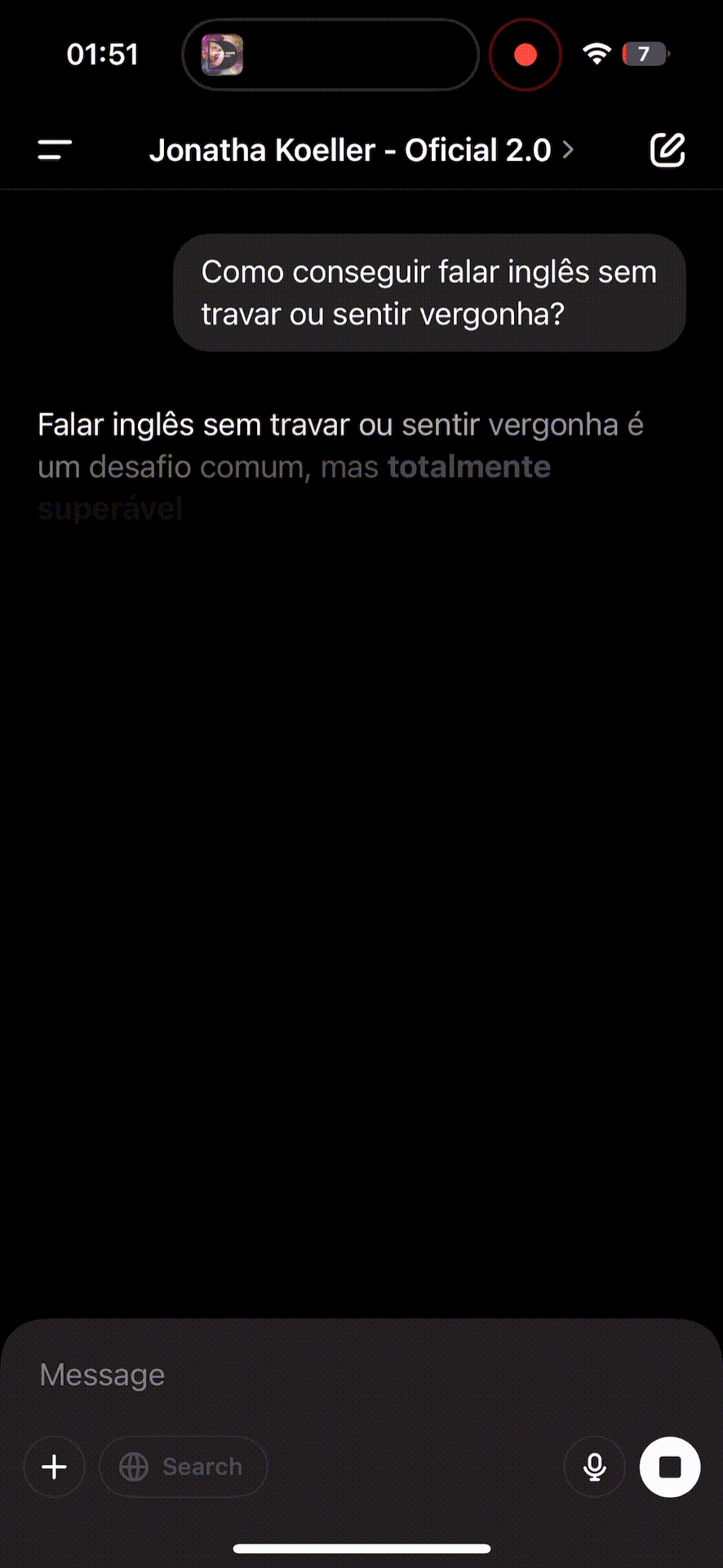 Tirar qualquer dúvida em instantes